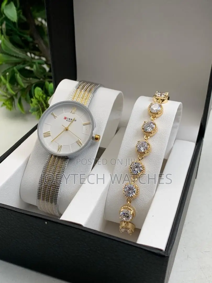 Ladies Watch + Bracelet