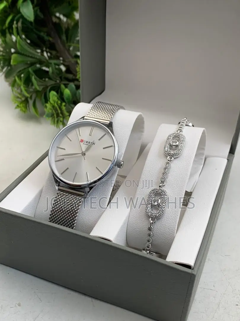 Ladies Watch + Bracelet