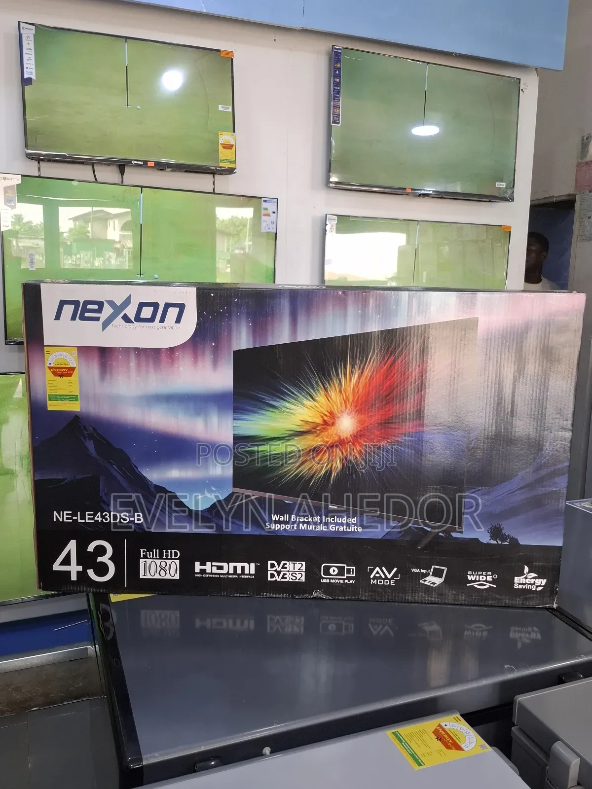 Quality Crown Nexon 43 Inches Digital Satellite Tv Led Available
