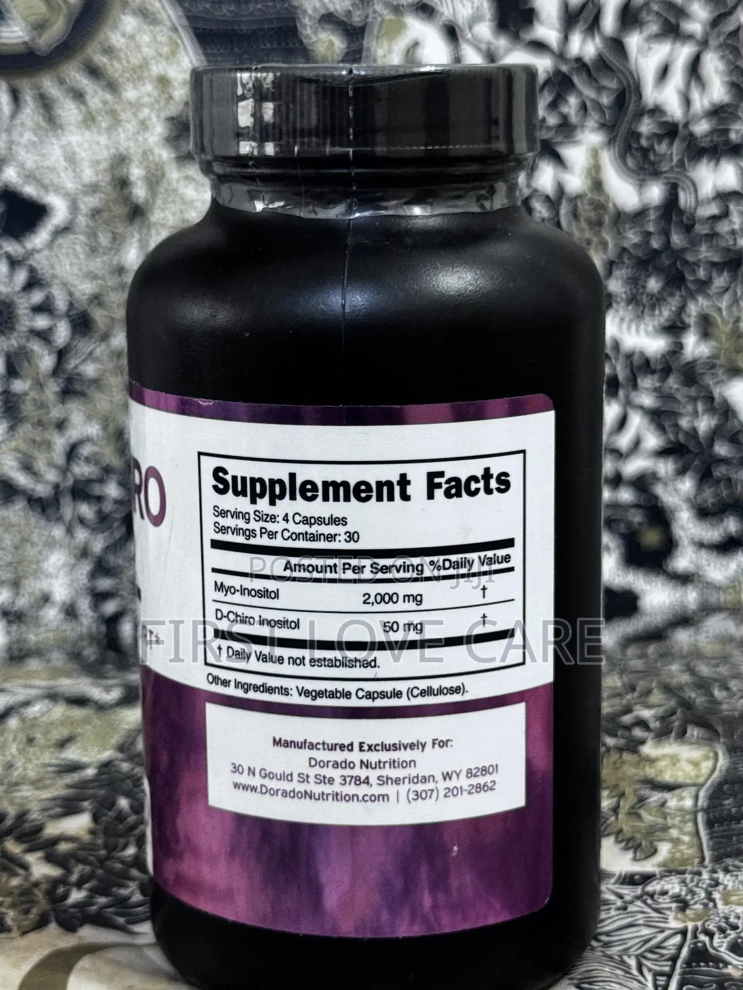Dorado Nutrition Myo D Chiro Inositol Hormone Balance Support