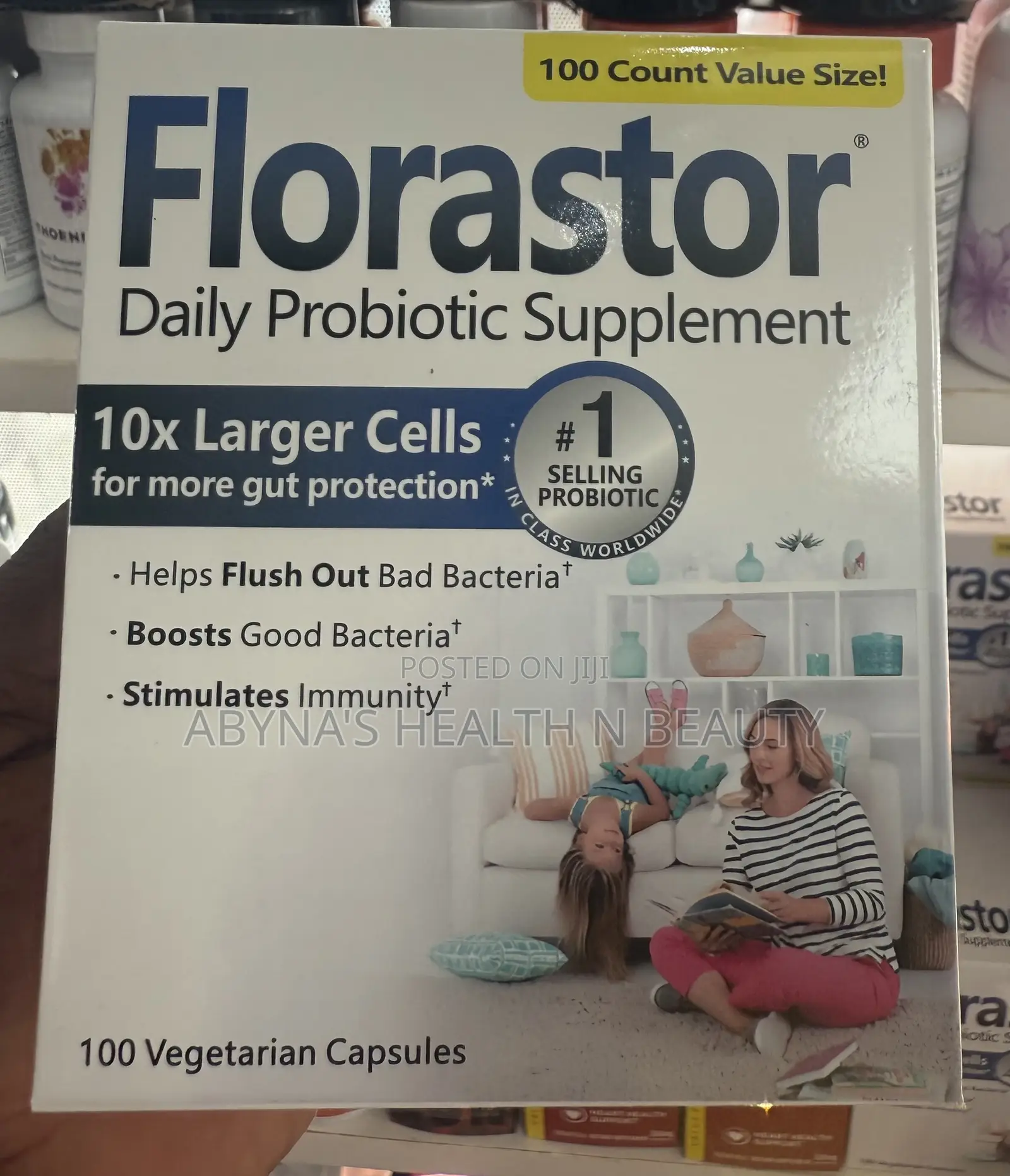 Florastor Daily Probiotic Supplement