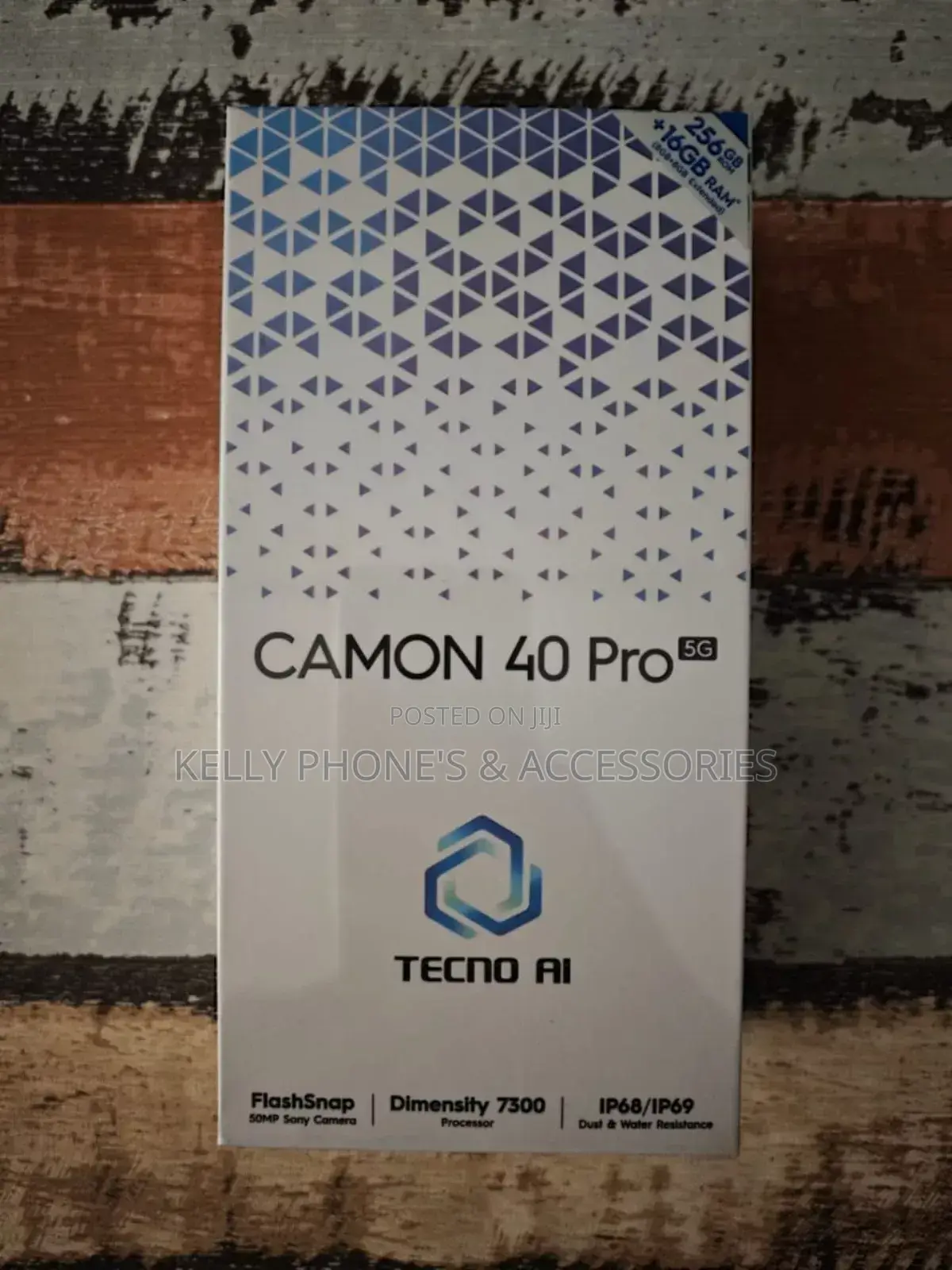 New Tecno Camon 40 Pro 256 GB Black