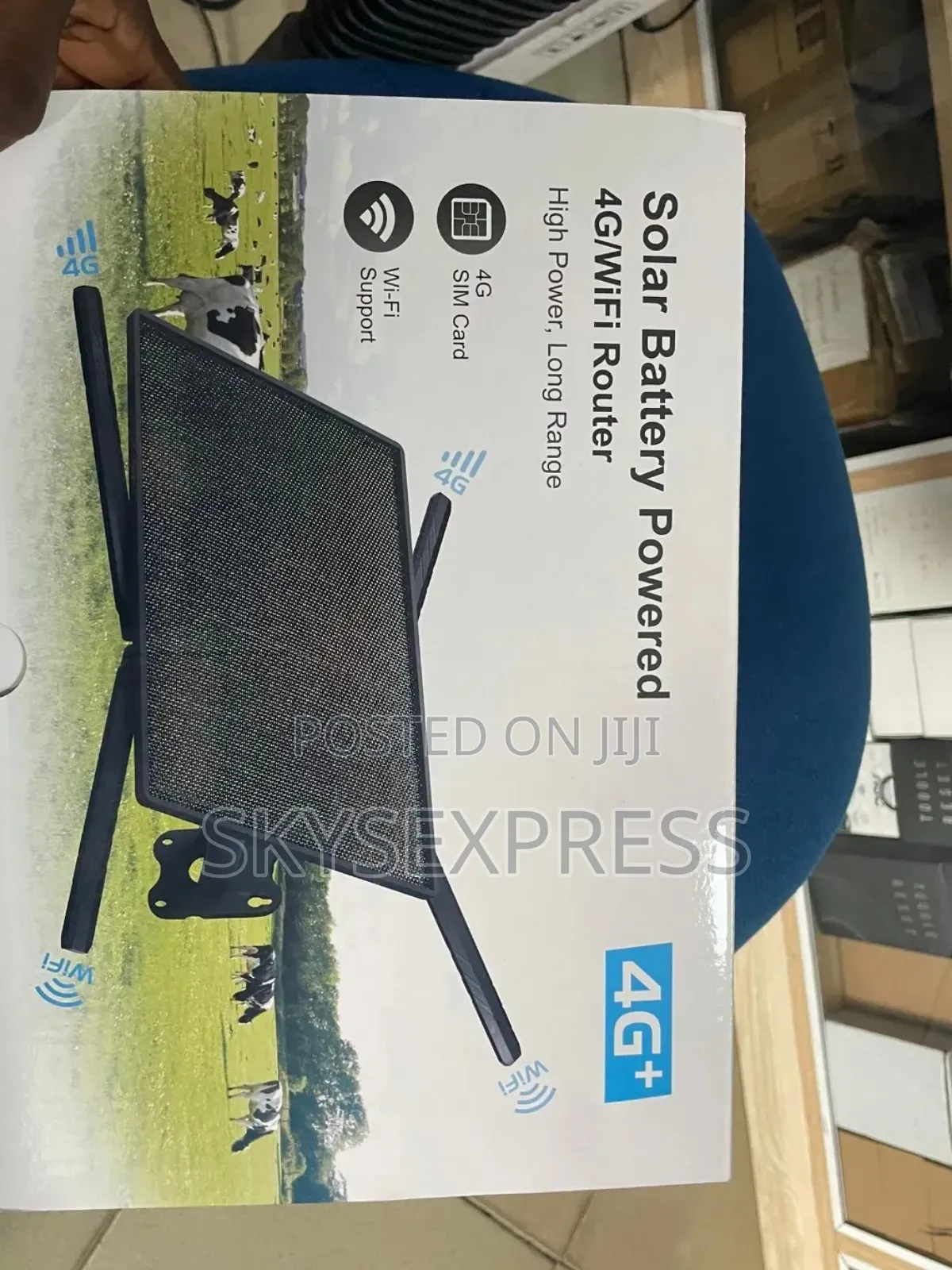 4g/Wifi Router Solar Powered