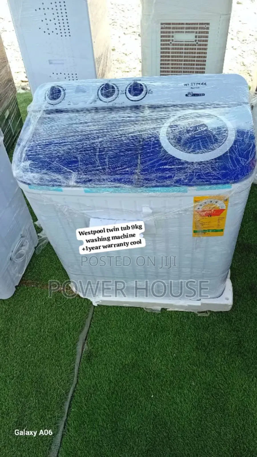 Westpool 9kg Twin Tub Washer – Durable, Low-Noise, Easy Operation