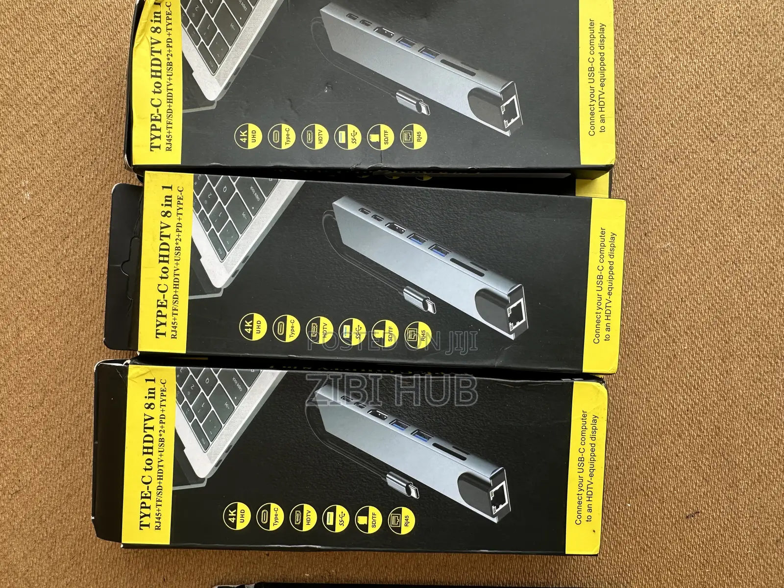 Usb C Hub 8 in 1 Type C 3.1 to Hdmi Adapter