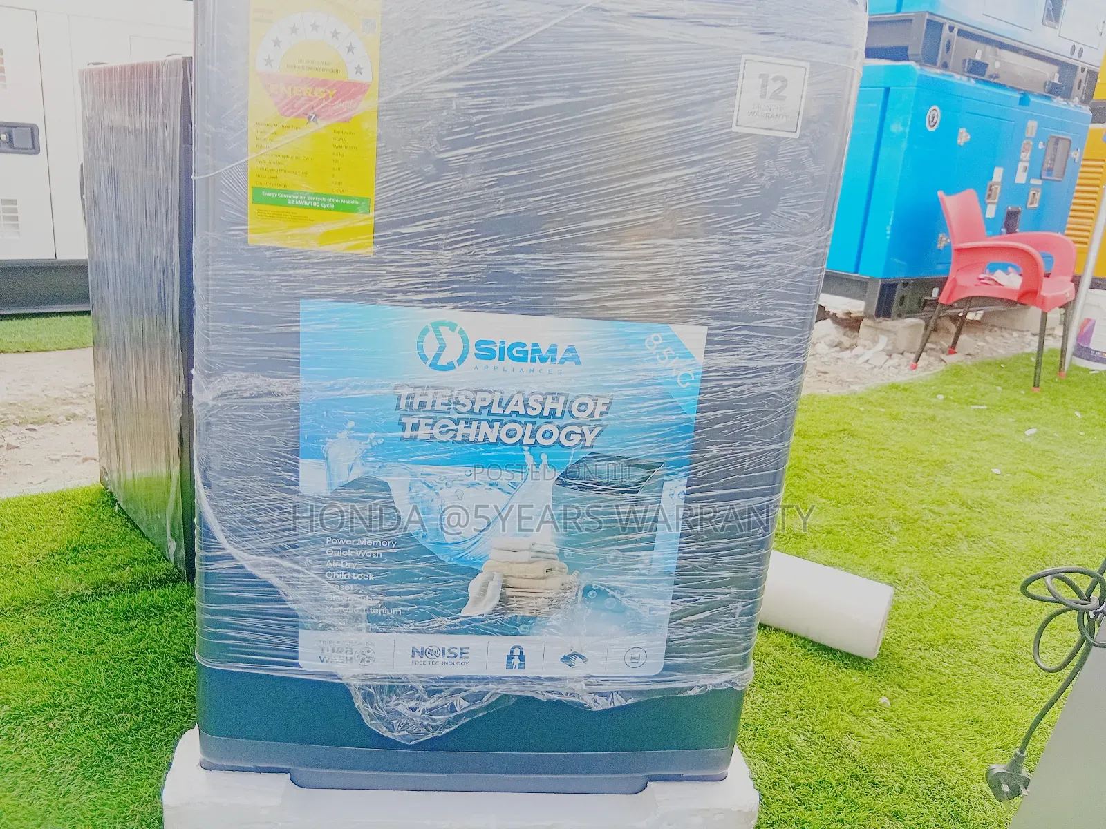 **8kg Washing Machine Built for Tough Laundry Loads**