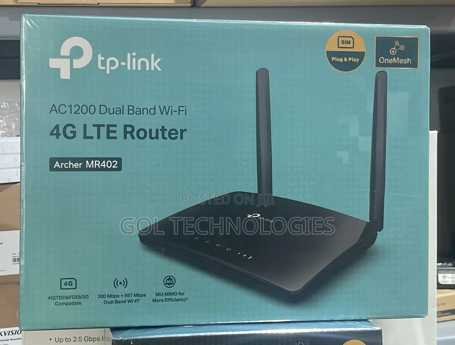 Tp Link Archer Mr402 Ac1200 Dual Band Wi-Fi 4g Lte Router