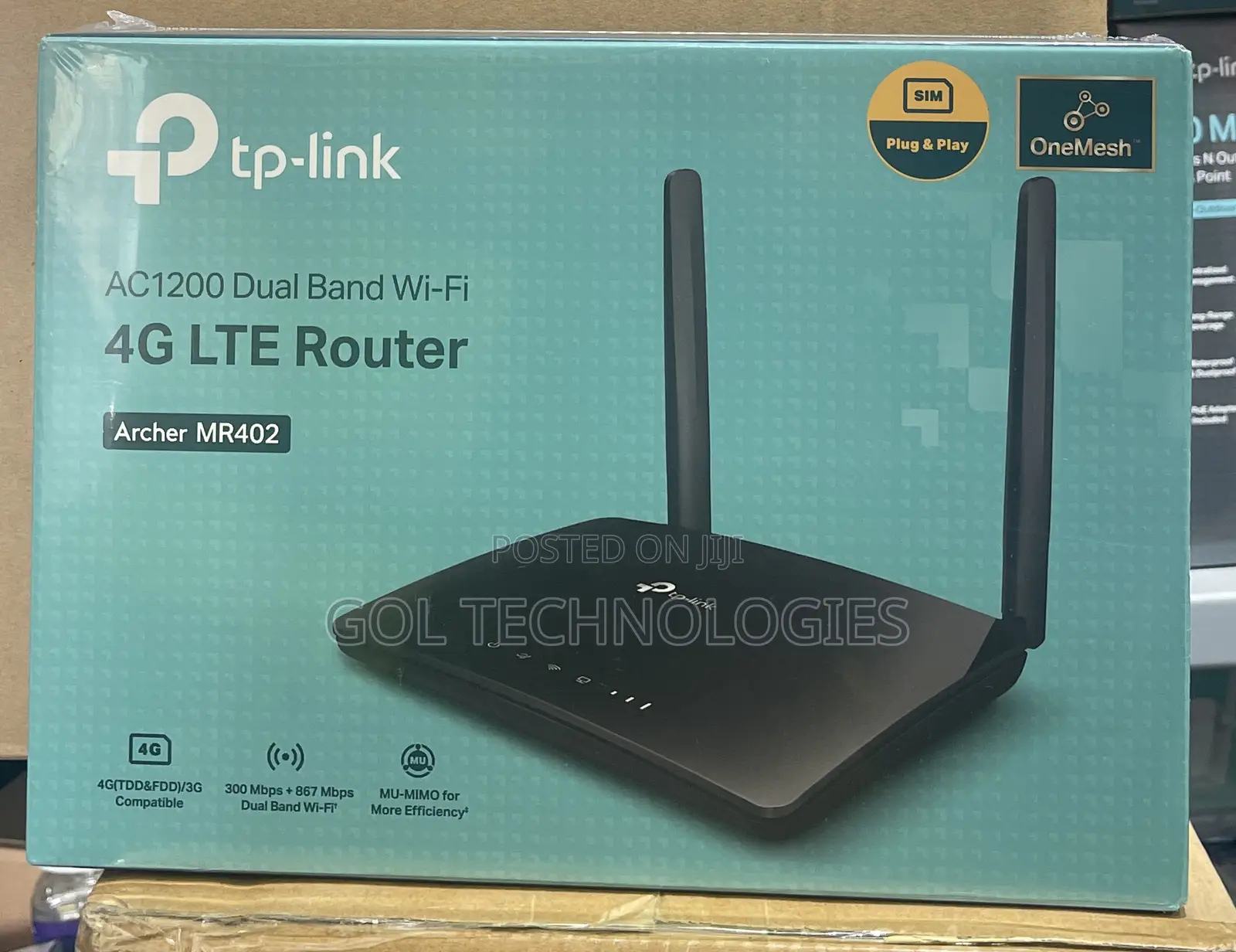 Tp Link Archer Mr402 Ac1200 Dual Band Wi-Fi 4g Lte Router