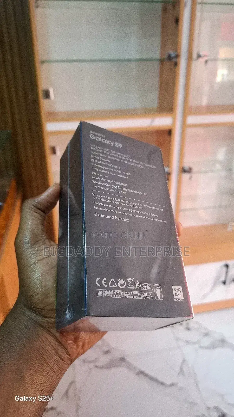 New Samsung Galaxy S9 64 GB Black