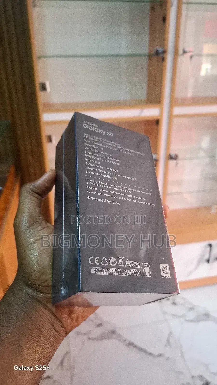 New Samsung Galaxy S9 256 GB Black