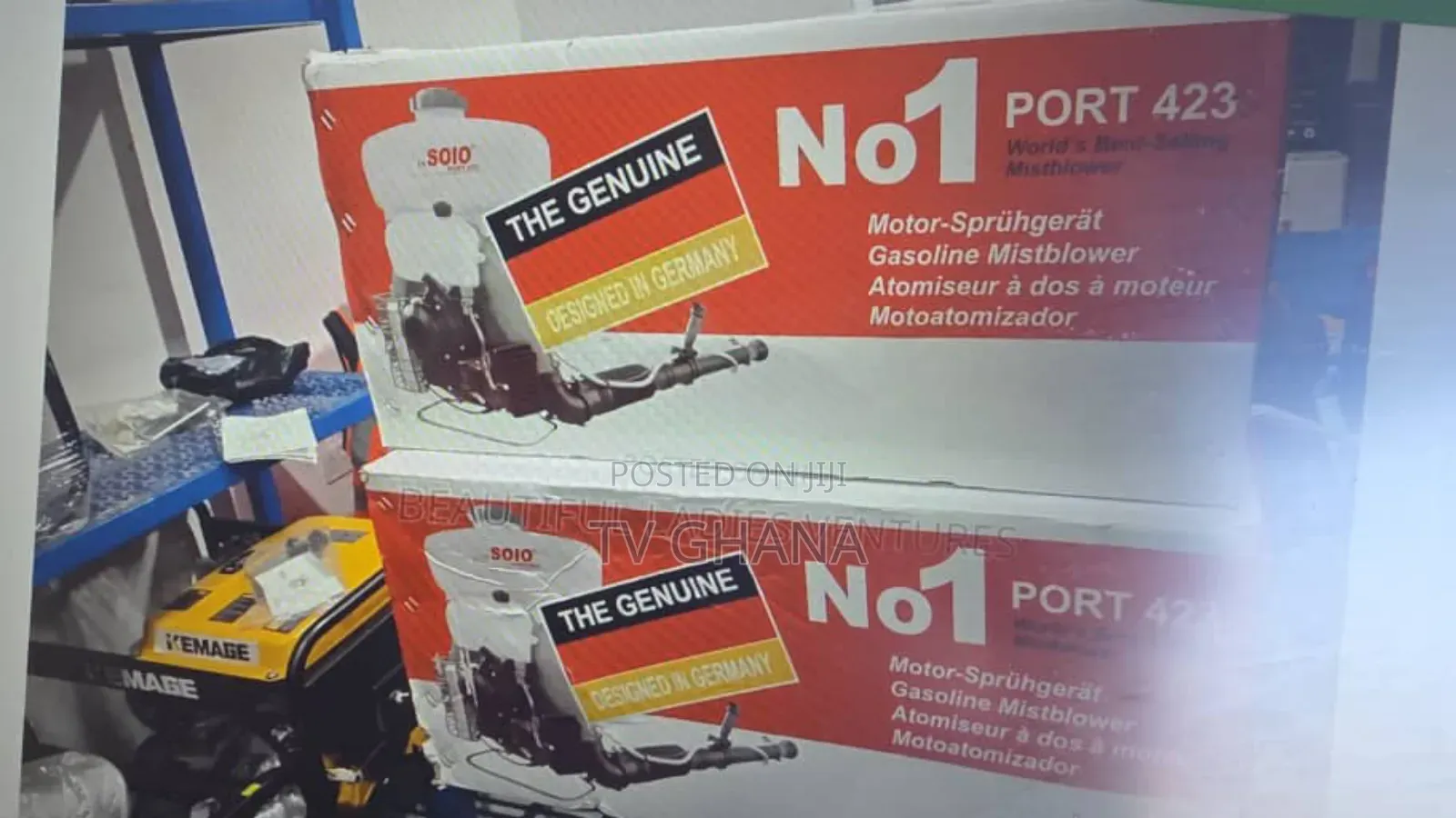 Gasoline Mistblower Solo Machine Port 423