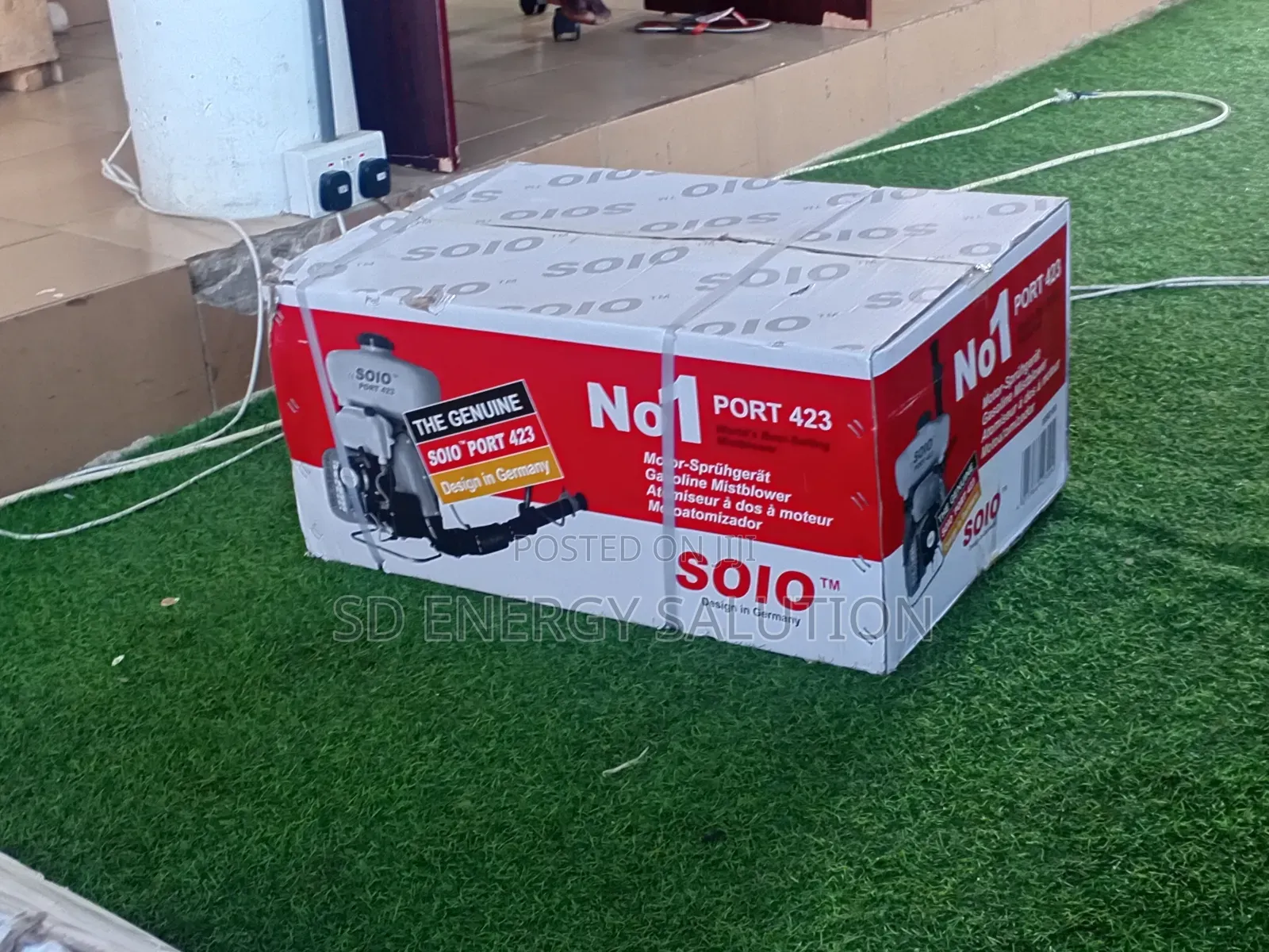 Solo Port 423 – Reliable Motorized Spray Blower