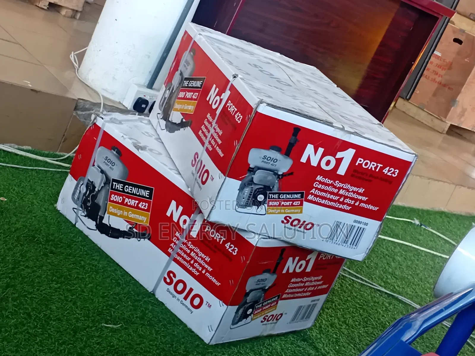 Solo Port 423 – Original German Motor Blower