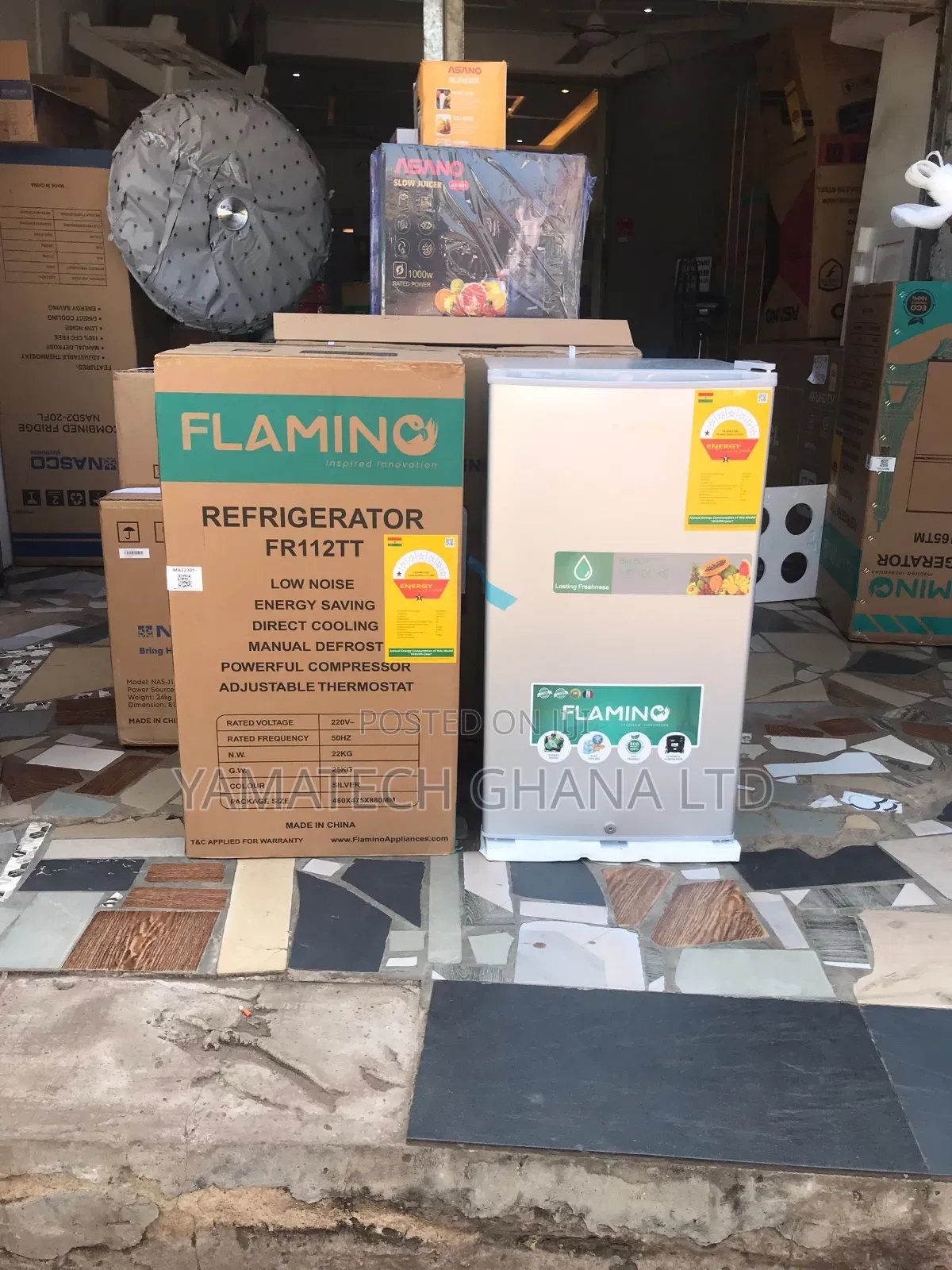 Best Quality Modern 80 Litre Flamino Single Door Table Top Freezer