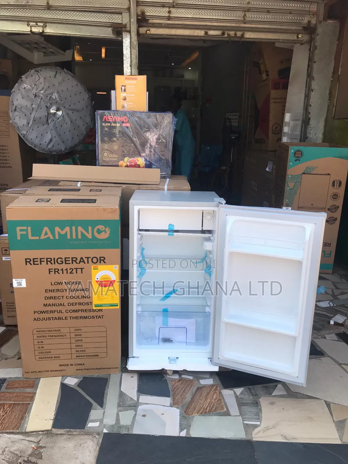 Best Quality Modern 80 Litre Flamino Single Door Table Top Freezer