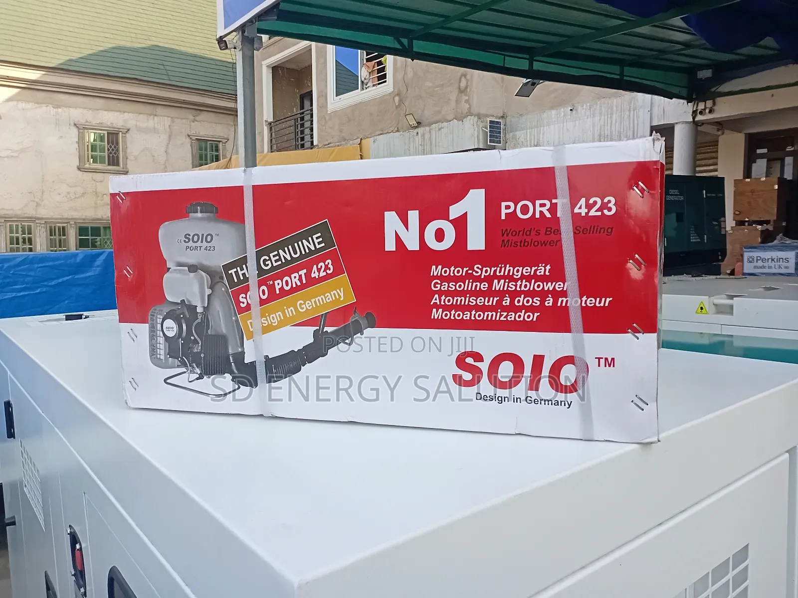 Solo Port 423 – Durable High-Power Spray Blower