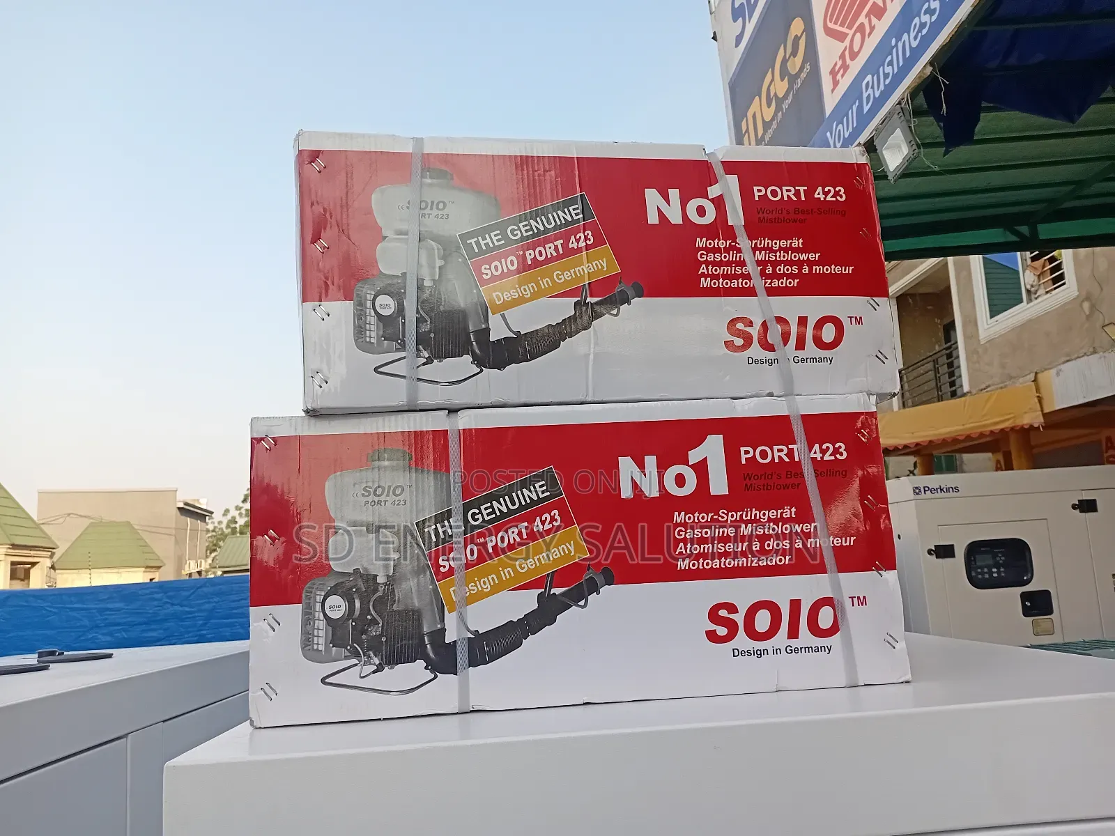 Solo Port 423 – Authentic German Backpack Blower
