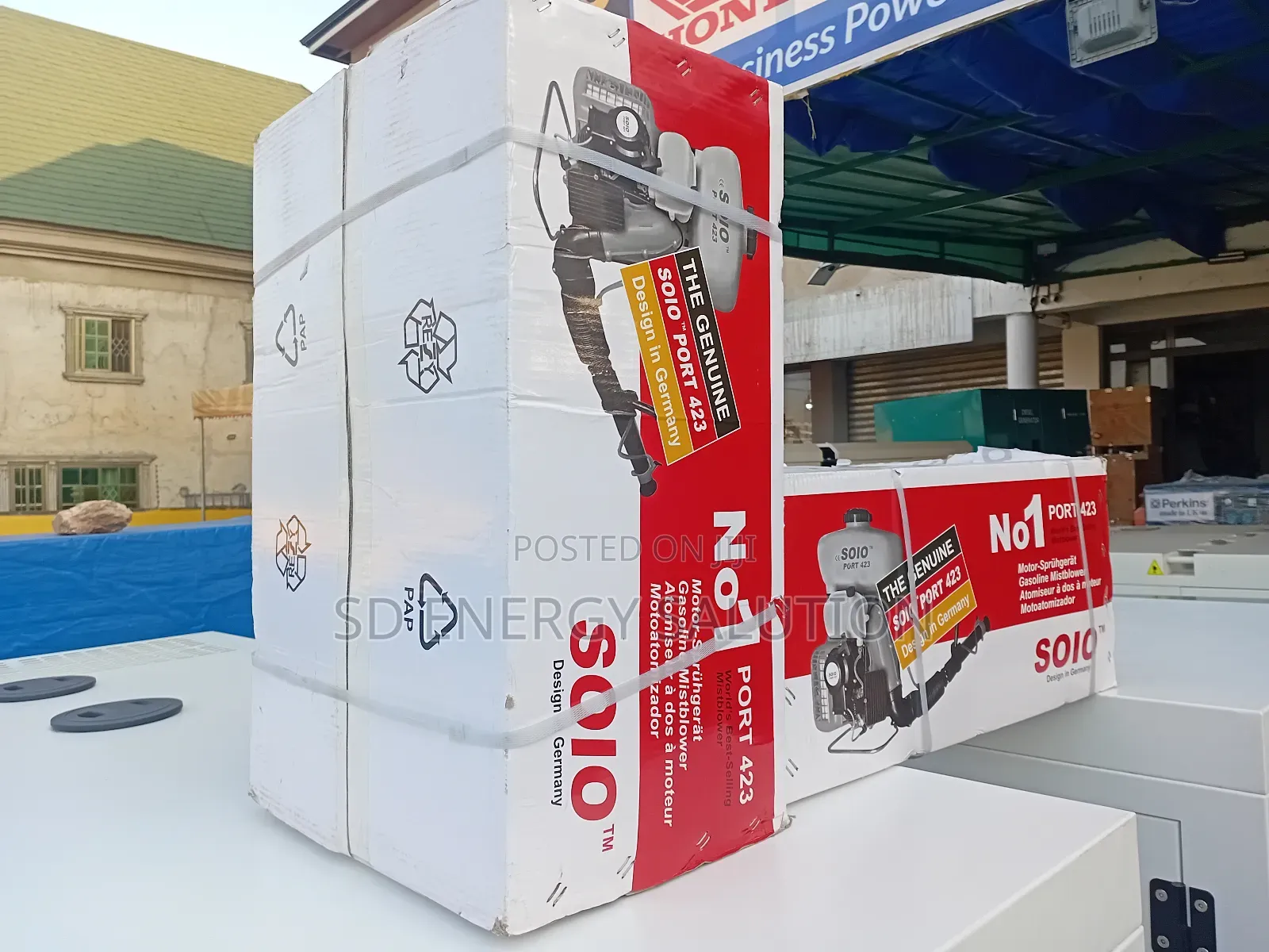 Solo Port 423 Mist Blower – High Efficiency and Low Fuel Use