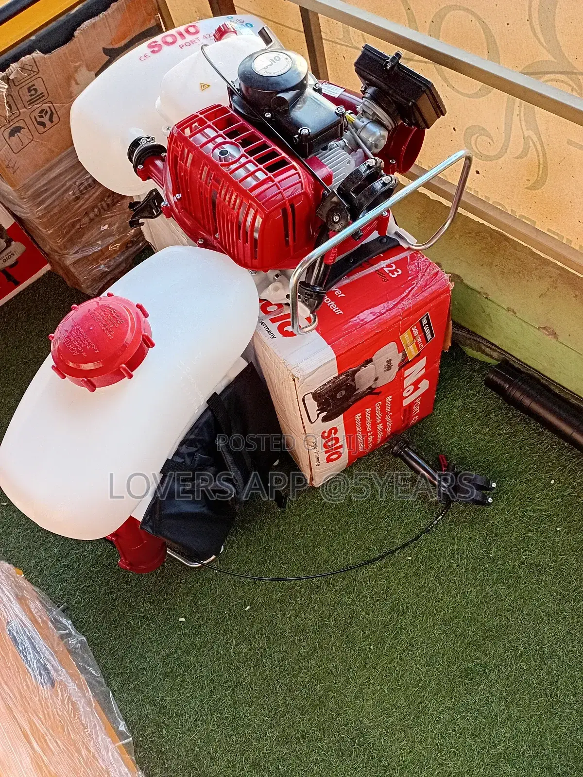 Smart Control
Solo Spraying Machine