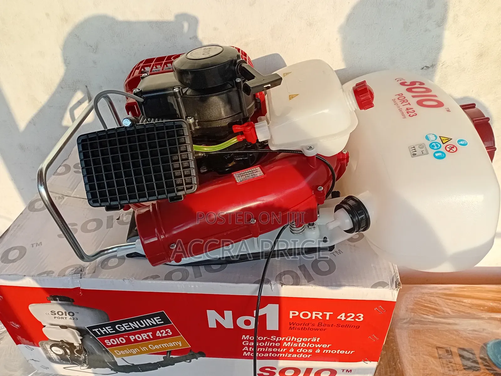 Soloport 423 Heavy Performance Sprayer Designed Ong-Lasting Field Work