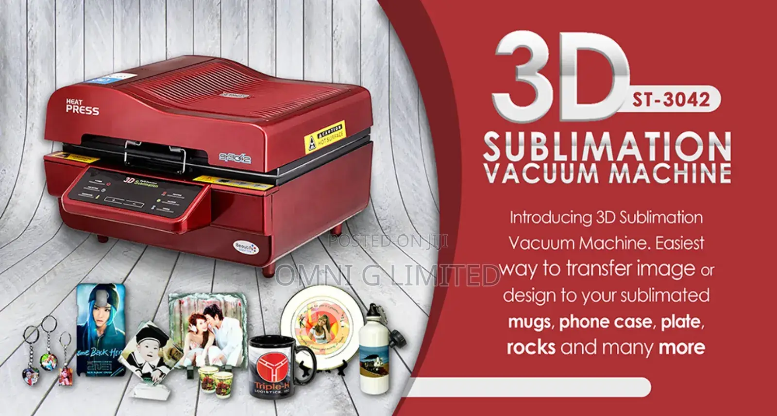 3d Vacuum Heat Press