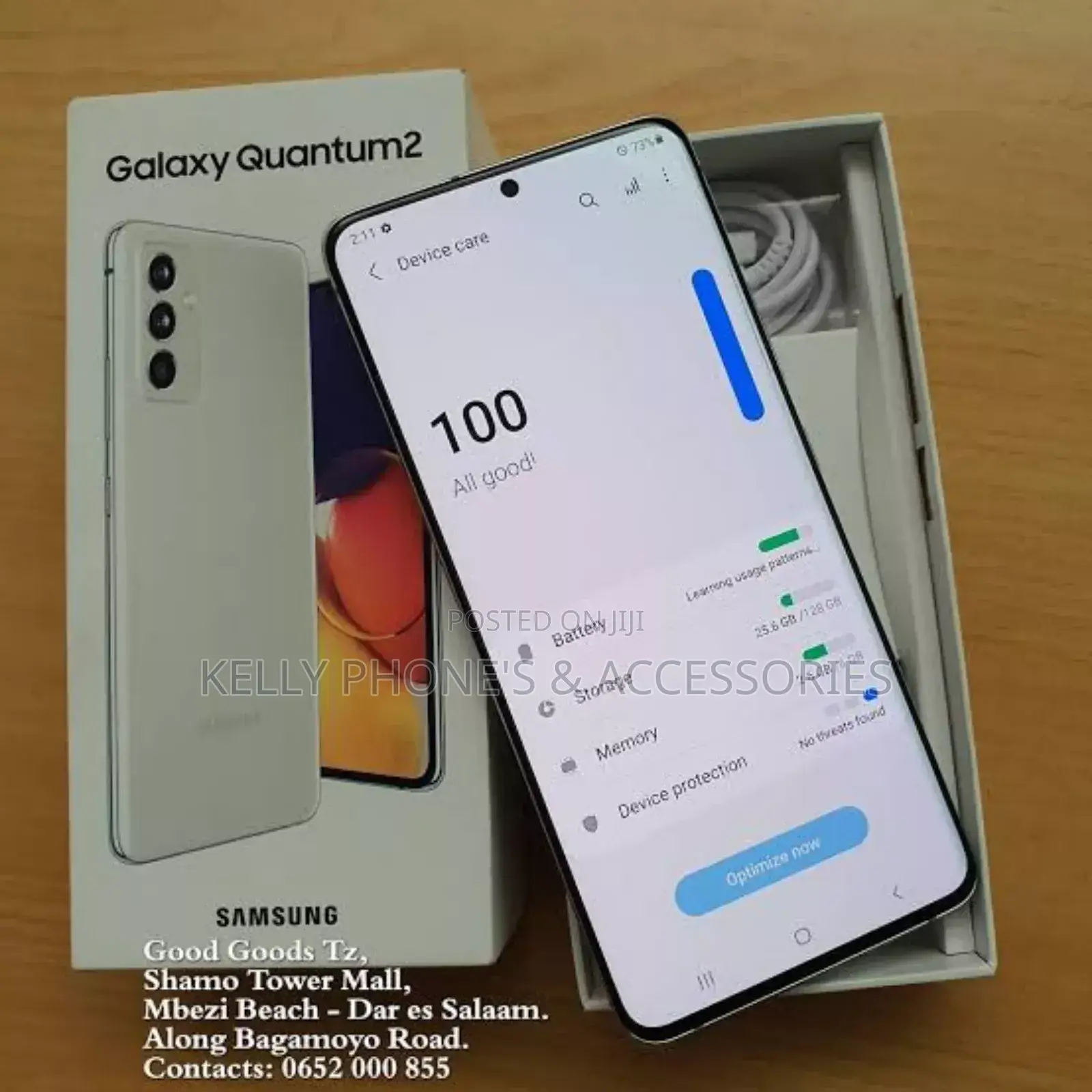 New Samsung Galaxy A82 5G (Galaxy Quantum 2) 128 GB White