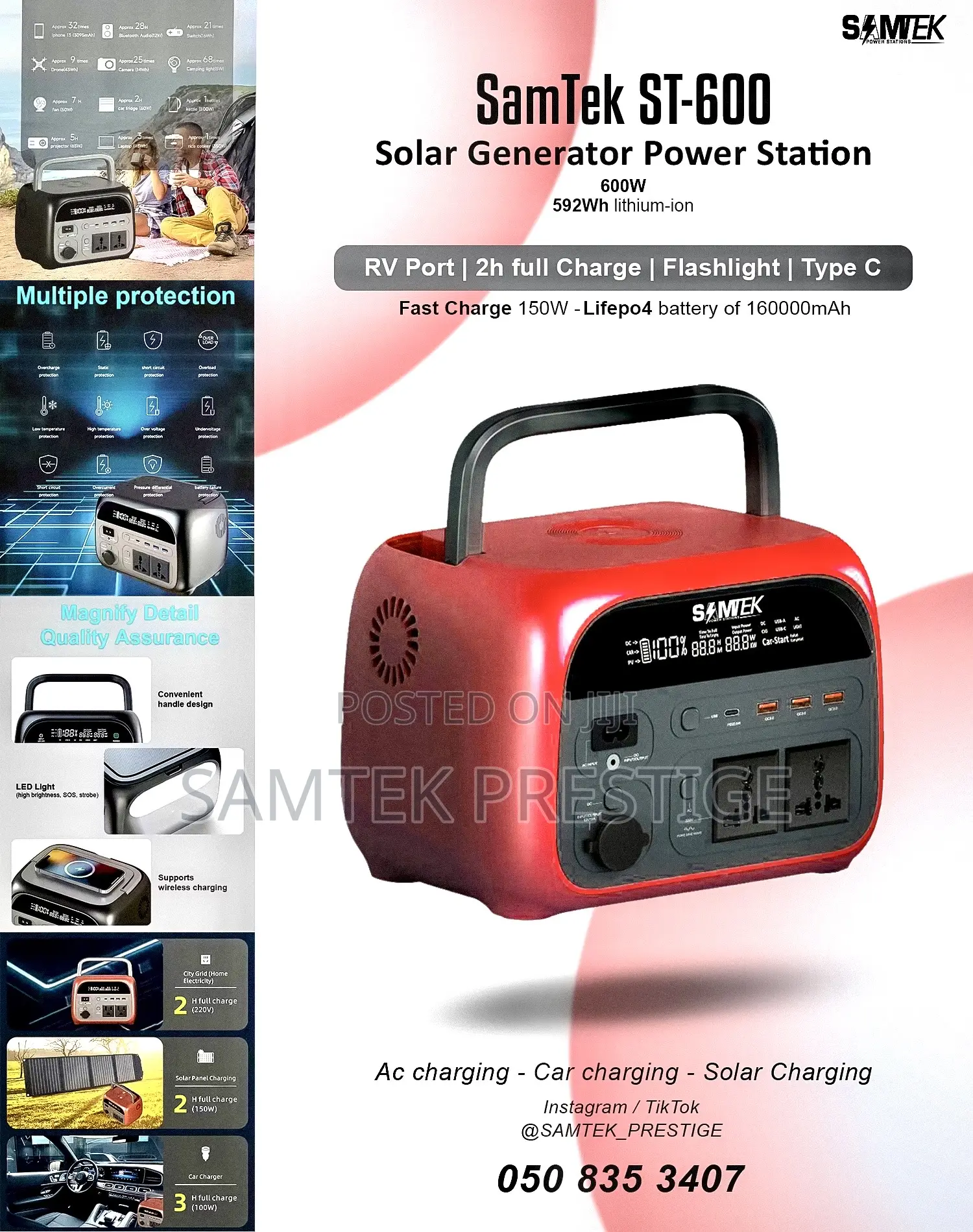 Samtek St- 300w to 600w Power Station
