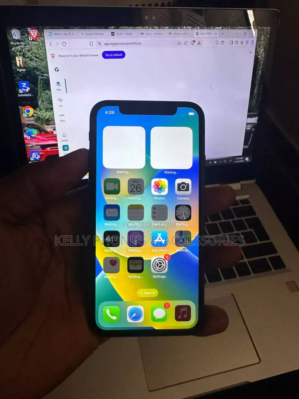 Apple iPhone X 64 GB Black