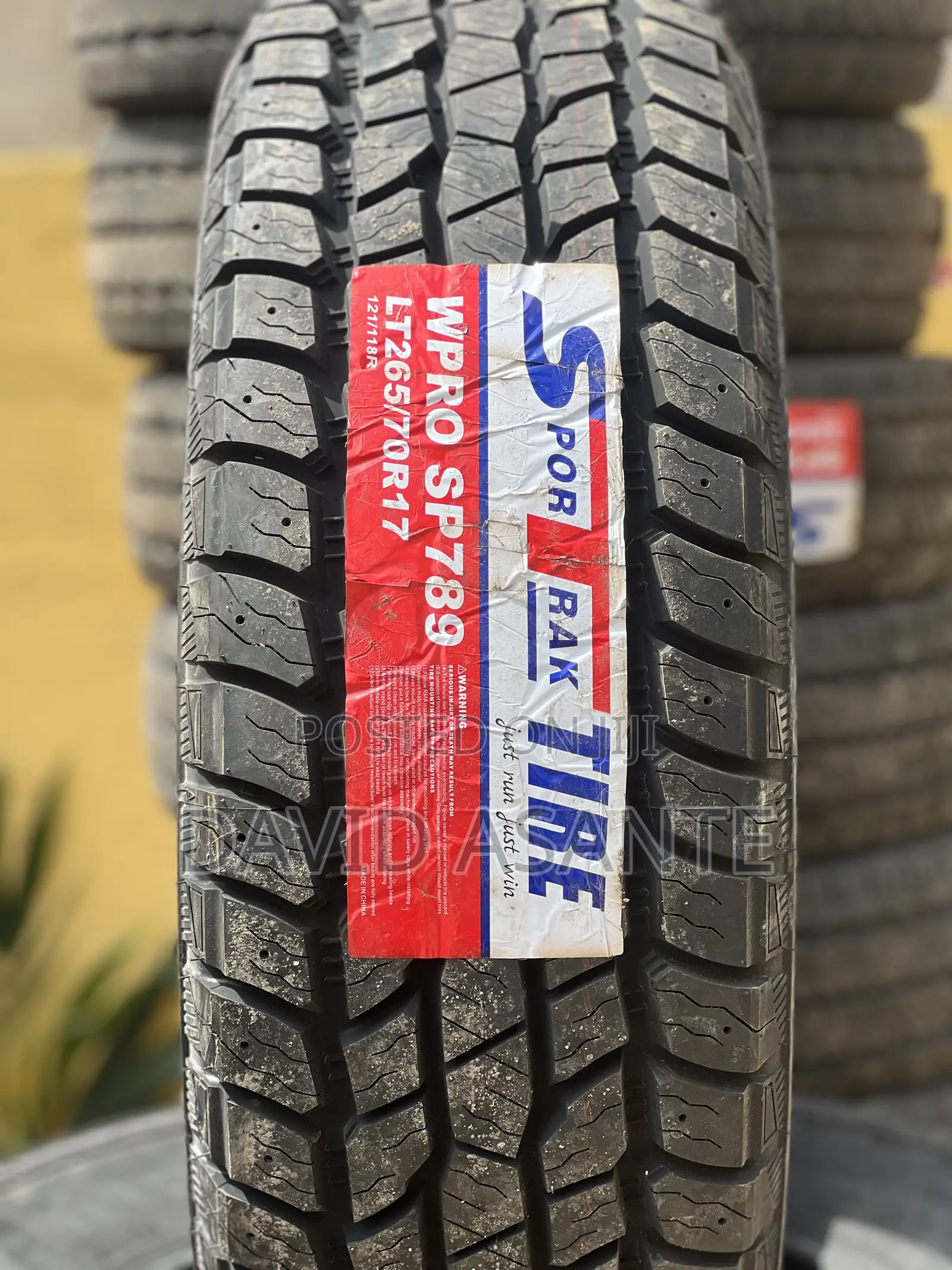 Car Tyre 264/70r17