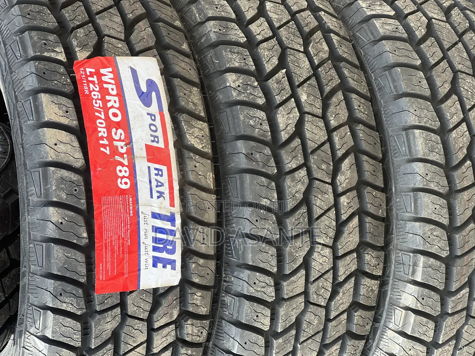 Car Tyre 264/70r17