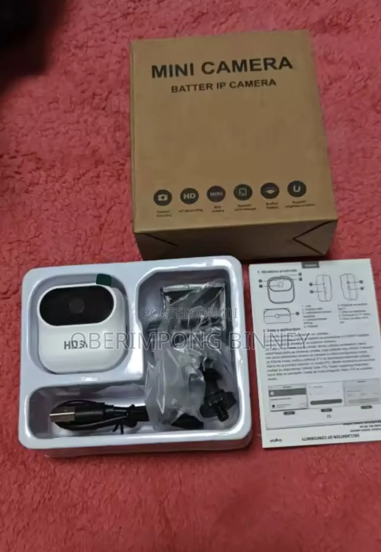 Mini Camera Rechargeable