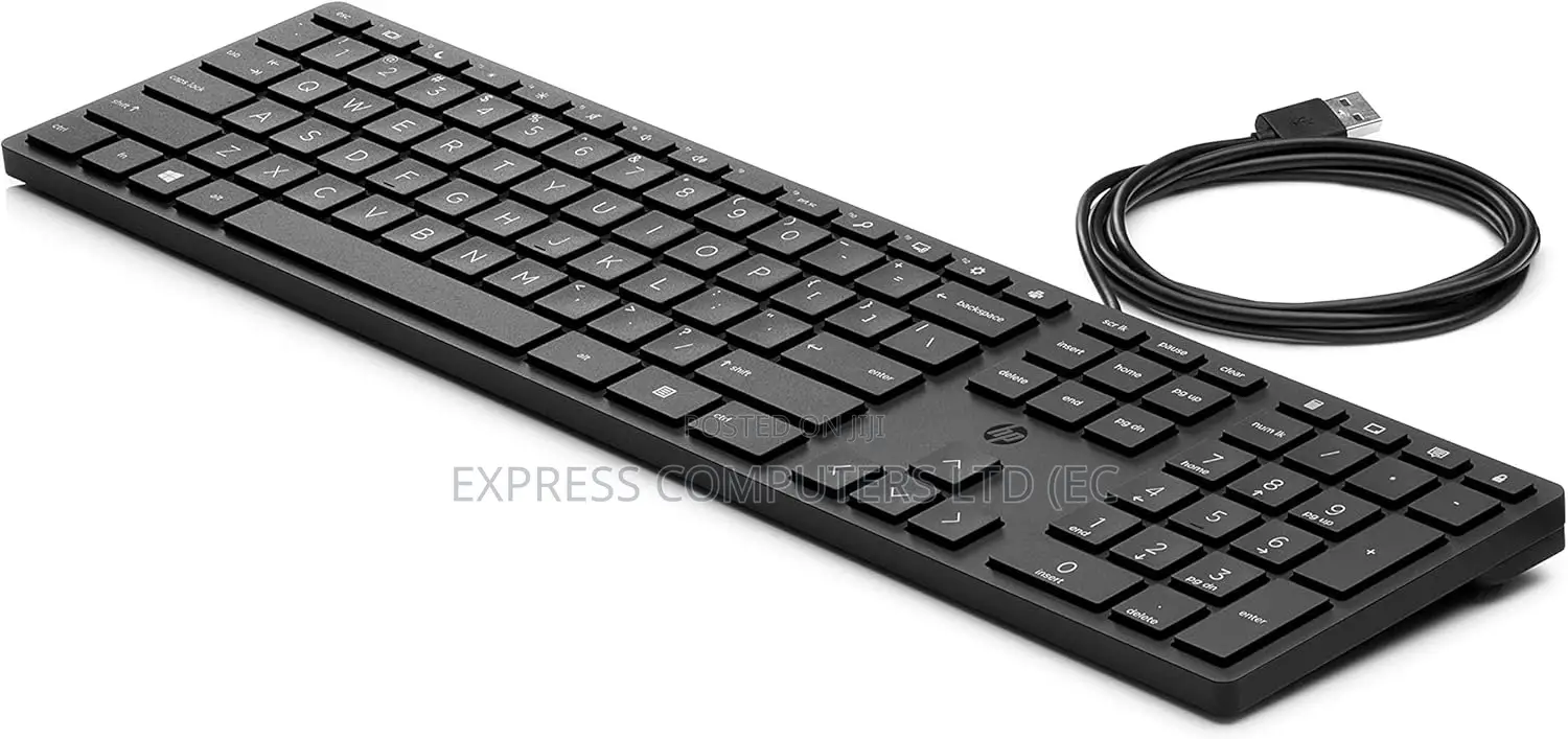 Hp Original Wired () Wired Multimedia Usb Keyboard-From Uk