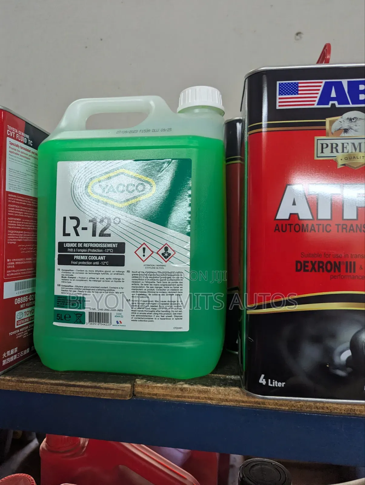 All Kinds of Cars Radiator Coolant Available