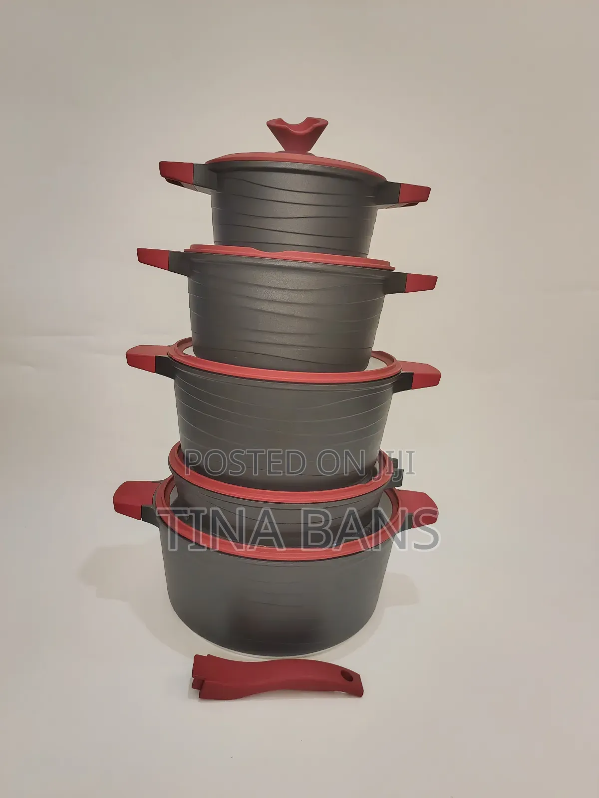 5 Set Non Stick Pots