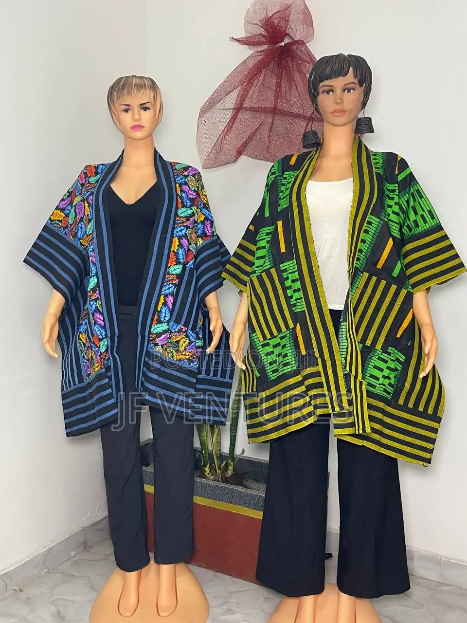 African Print Kimono