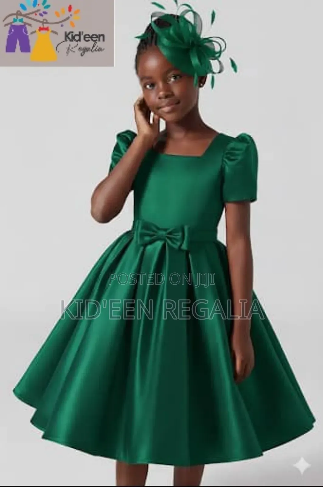 Beautiful Satin Dresses for Ages 6- 12