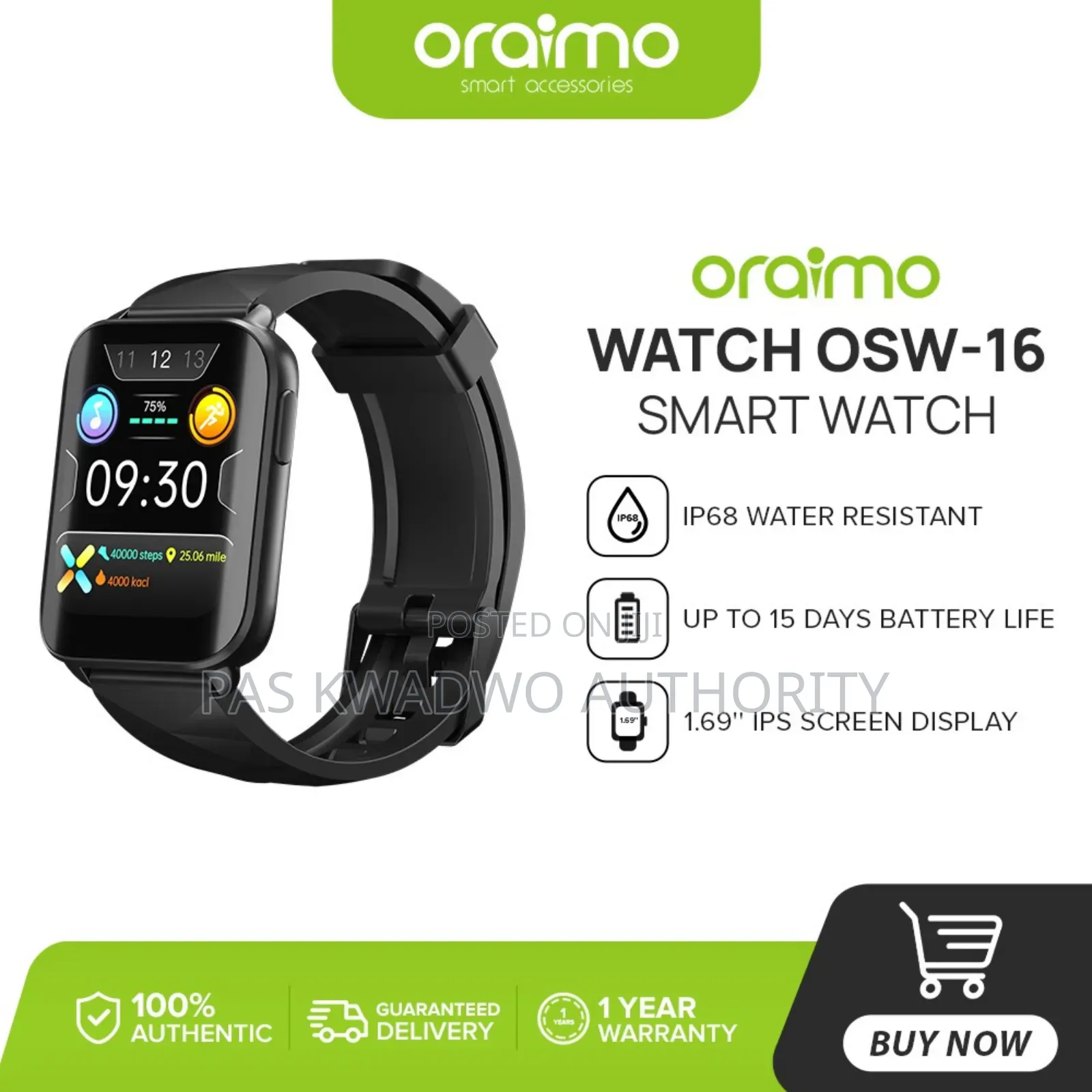 Oraimo Smart Watch