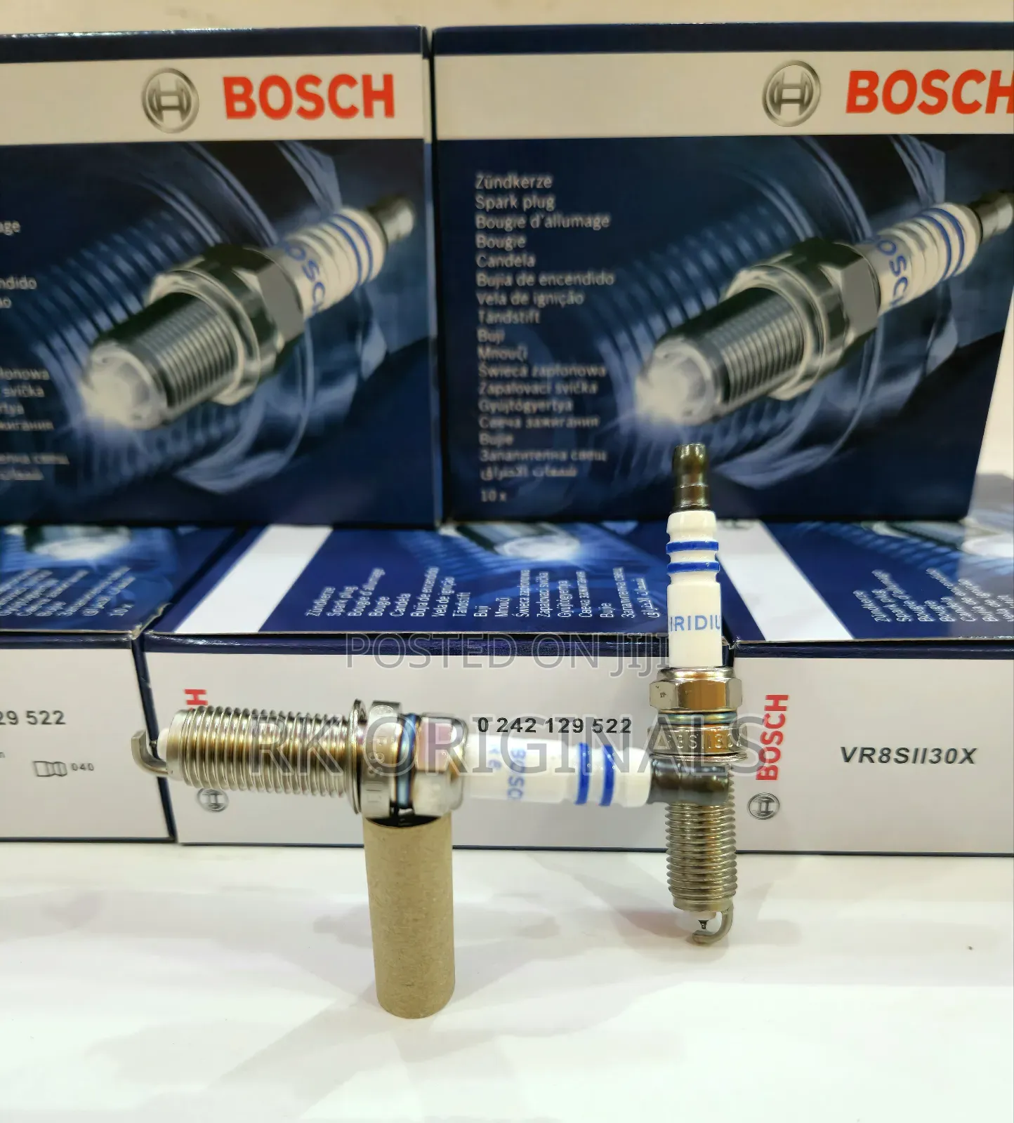 Bosch 9751 Spark Plugs For Honda/Nissan/Toyota/Range Rover/Mazda/Jeep
