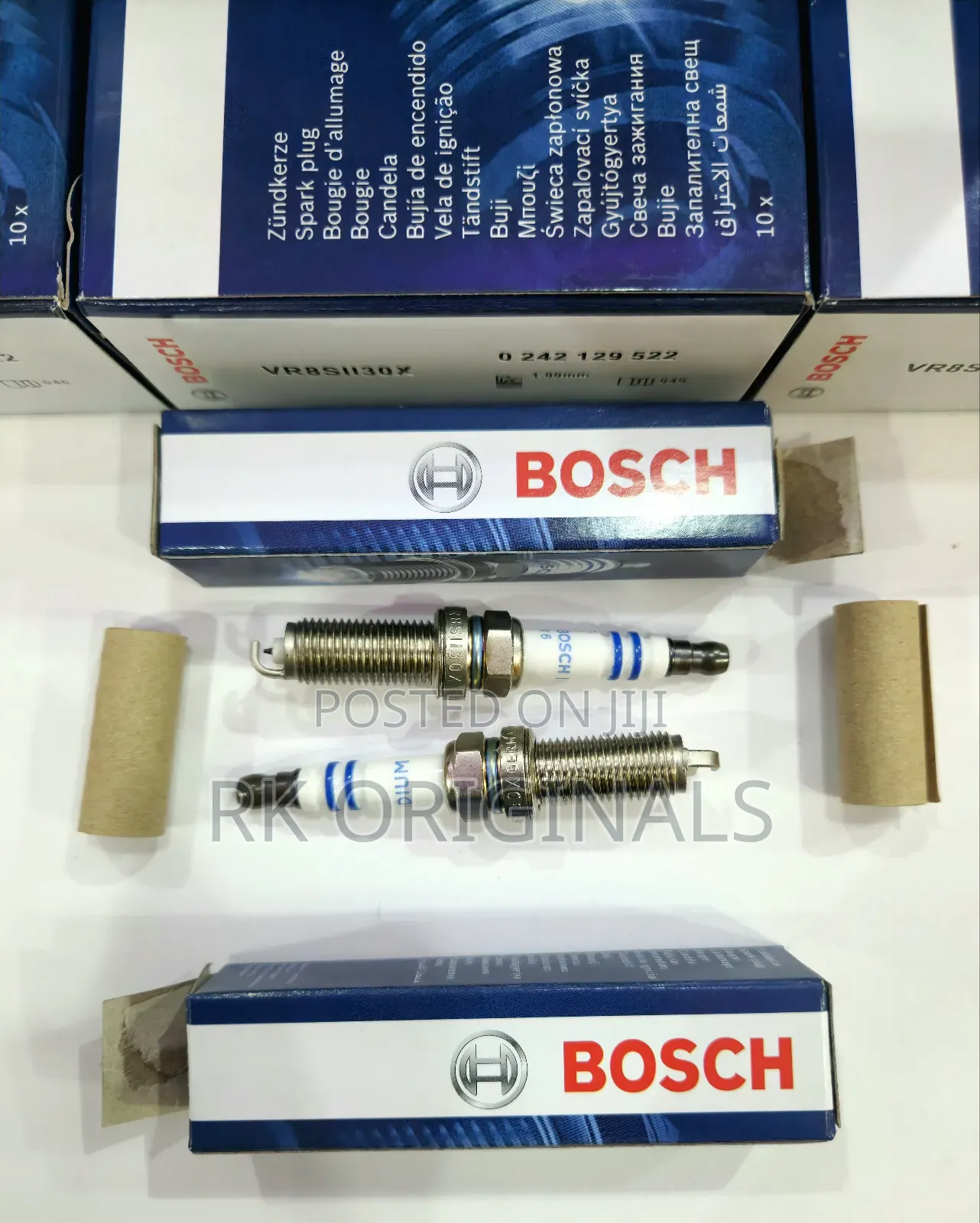 Bosch 9751 Spark Plugs For Honda/Nissan/Toyota/Range Rover/Mazda/Jeep