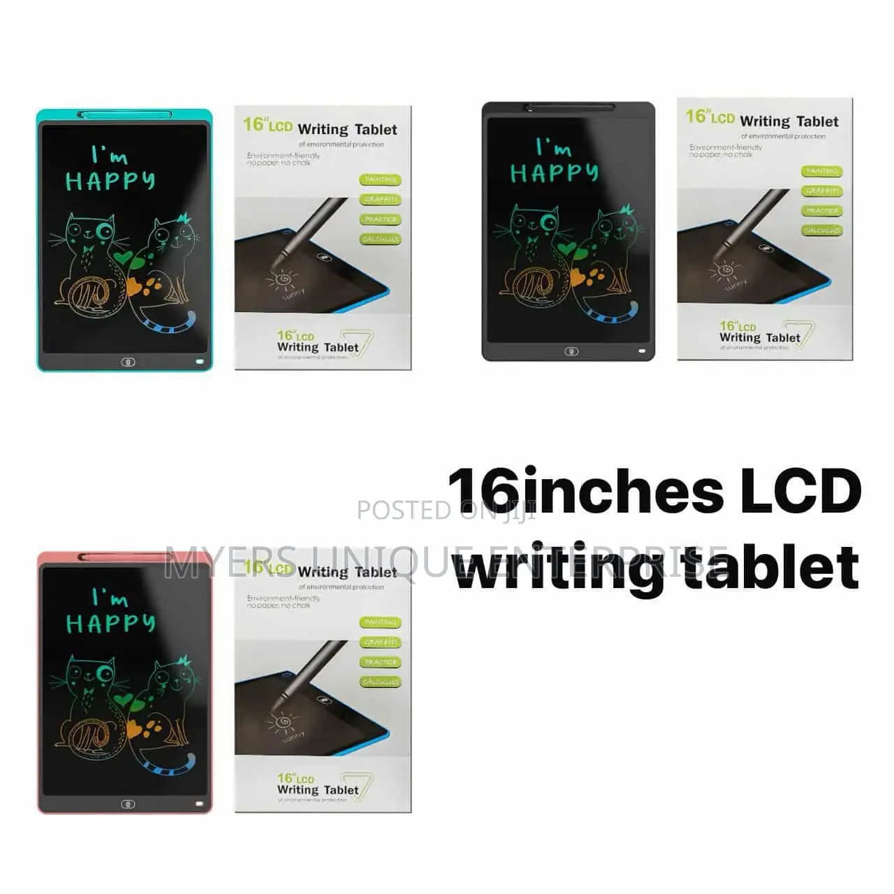 16inches Lcd Kids Writing Pad