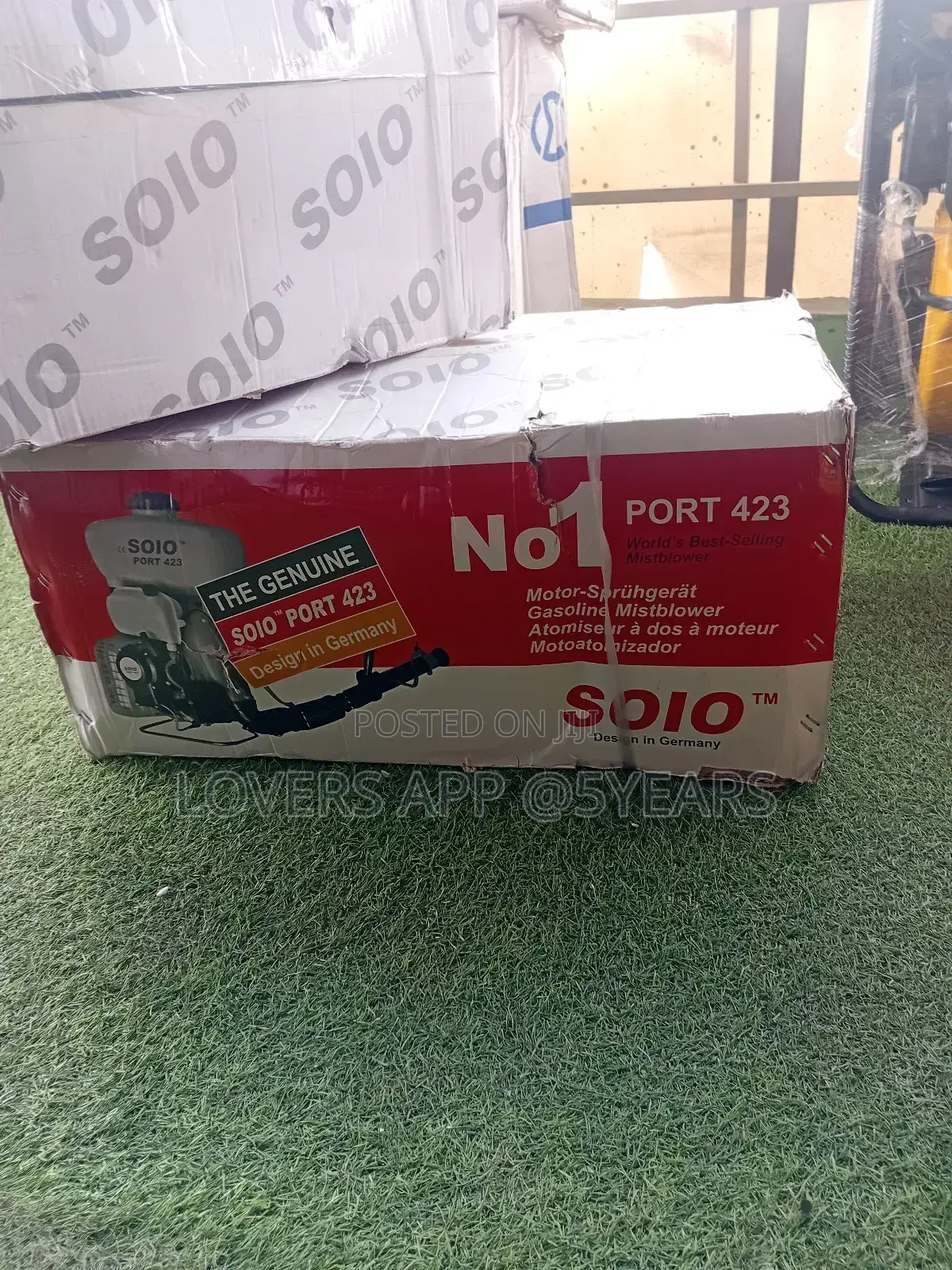 Ssolo Port 423 Mist Blower- Perfect for Garden and Farm Work