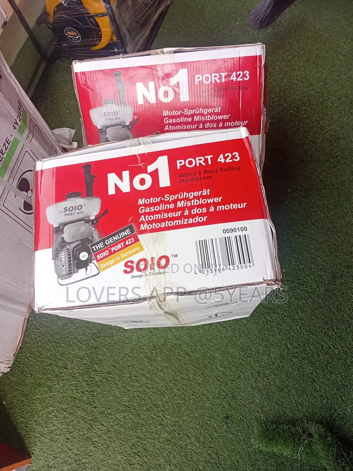 Solo Port 423 Mist Blower- Lightweight, Strong, and Portable.