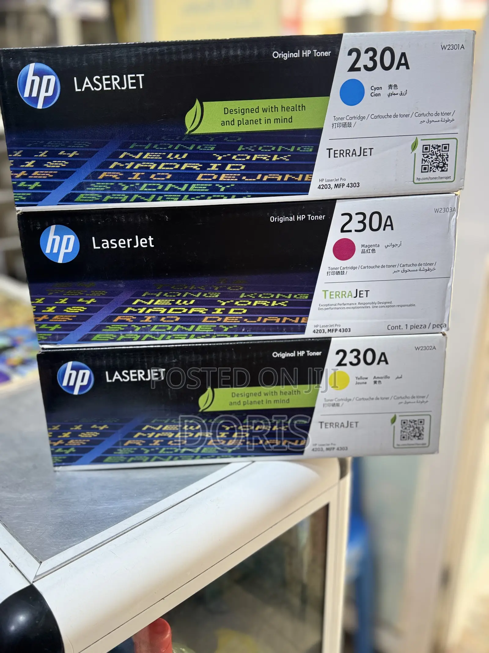 Hp Toner 230a All Colors Original