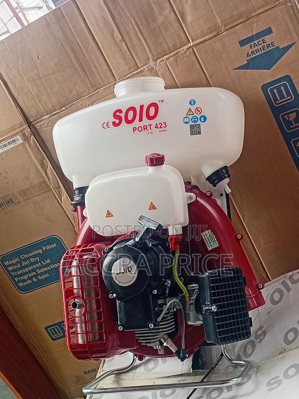 Quick Farm Work With Solo 423 Spraying Solo Machine