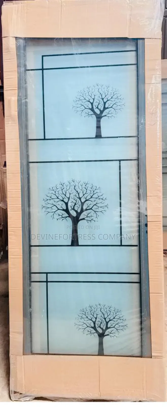 Beautiful Glass Bathroom Door
