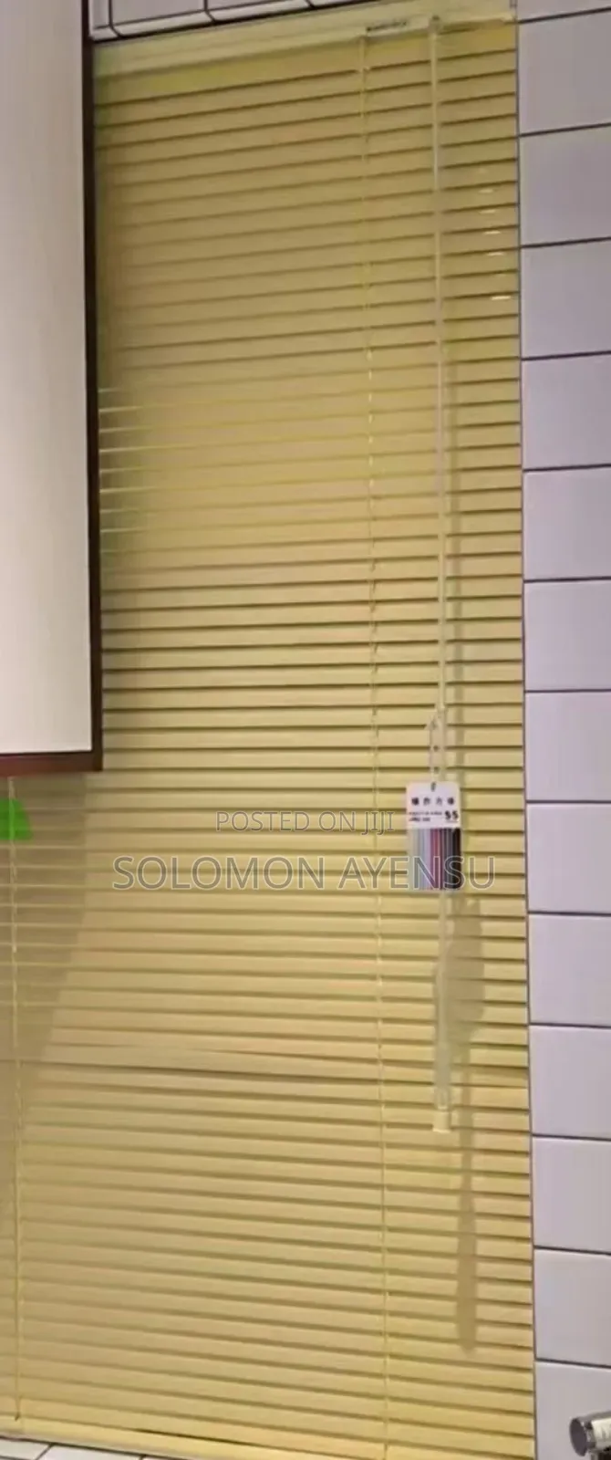 Original Aluminum Bathroom and Toilet Blinds Available in 3 Sizes