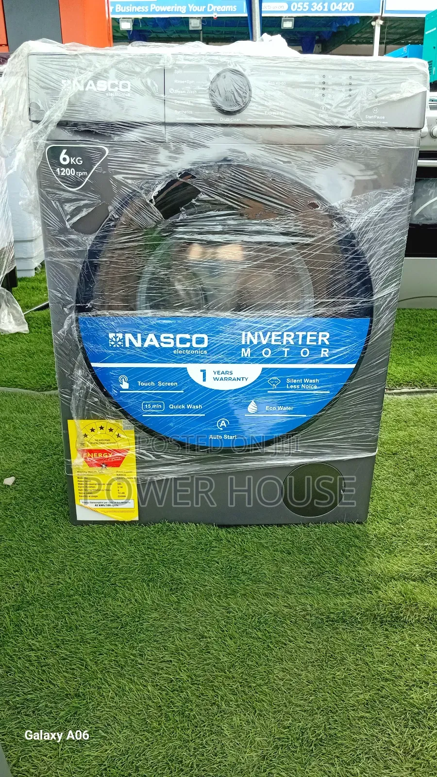 1. Nasco 6kg Front Loader – Clean Clothes Made Easy