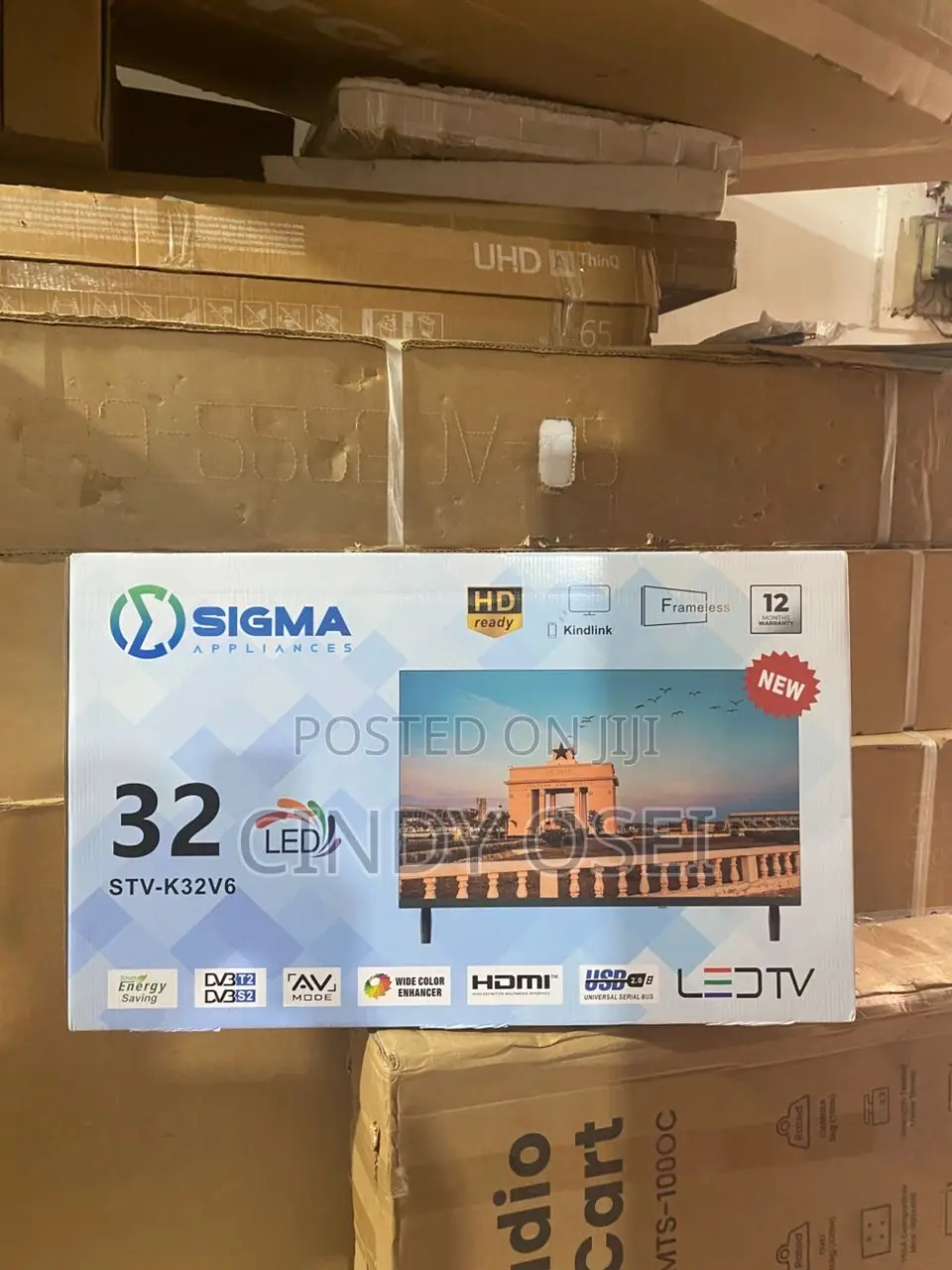 Sigma 32” Led Hd Digital Satellite Tv STV-K32v6