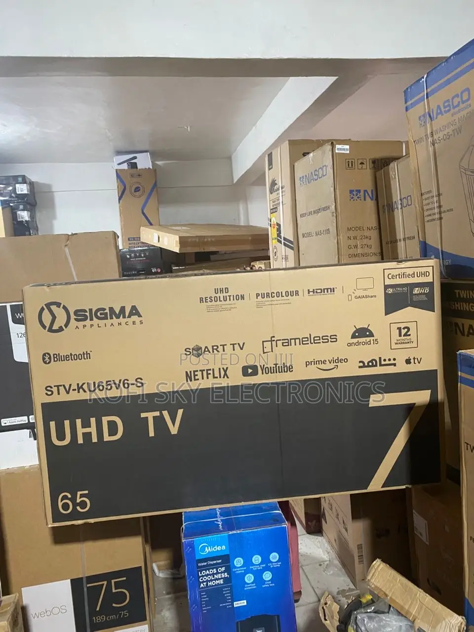 Safest Sigma 65inch Smart Uhd Tv