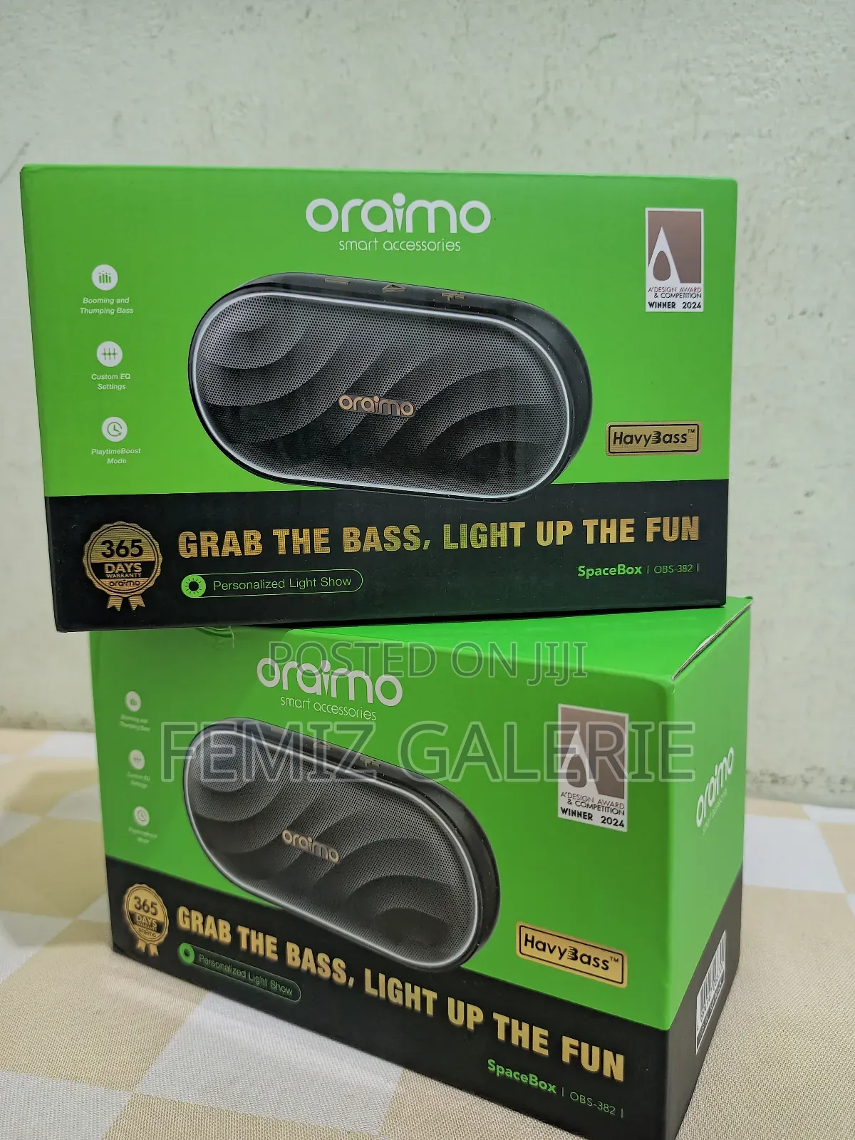 Oraimo Spacebox 8w Fm Wireless Speaker